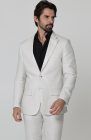 Light Sand Monte Carlo Suit with Bradford Shirt