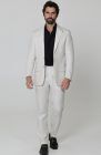 Light Sand Monte Carlo Suit with Bradford Shirt