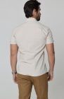 Beckford Italian Linen Shirt in Natural
