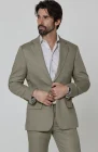 Monte Carlo in Olive with Olive Verona Pants Olive Monaco Vest, and Blue silver Beckford Shirt