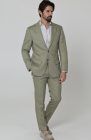 Monte Carlo Summer Linen Suit Sage with Verona Italian Linen Pants in Sage