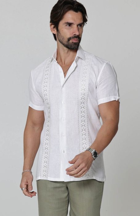 Men's Italian Linen Shirts for Beach Weddings | Wedding Tropics Men's Italian Linen Shirts for Beach Weddings | Wedding Tropics