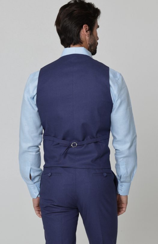 Shop Men's Italian Linen Vests for Summer Weddings