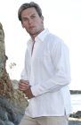 Amuri Linen Guayabera Beach Wedding Shirt