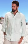Banbarra- Mint With Spa Embroidery, Natural Pants