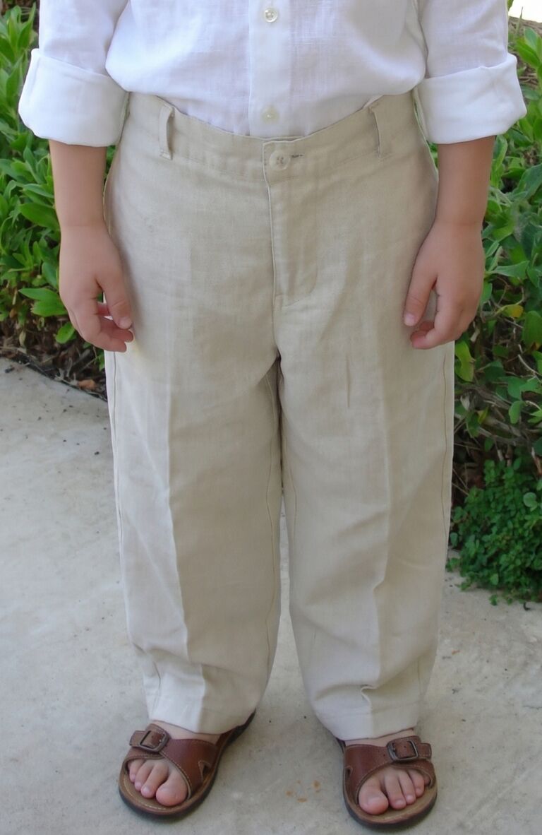 Boys Linen Pants