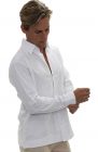 Cayman, Men's Guayabera Italian Linen Embroidered Shirt.