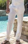 Men's Verona Linen Pants in White