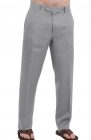 Men's Verona Linen Pants in Steel Gray