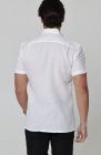 Butterfly Embroidered White Havana with White Embroidery and Charcoal Verona Pant