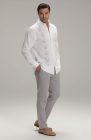 Casares- White With Steel Gray Shirt and Steel Gray Verona Pants