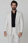 Light Sand Monte Carlo Suit with Bradford Shirt