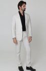 Light Sand Monte Carlo Suit with Bradford Shirt
