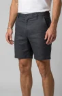 Vilano Charcoal Gray Linen Shorts