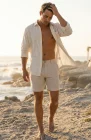 Vilano Linen Short in Natural