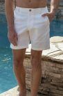 Vilano Linen Shorts in Navajo White