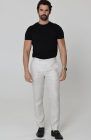Men's Verona Linen pants in Light Sand