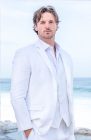 White Monte Carlo Suit with White Verona Pants and White Bradford Shirt