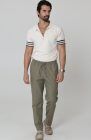Men's Velero Lightweight Linen Pants in Olive