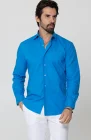 French Blue Beckford Long Sleeve Linen shirt White linen Verona Pants