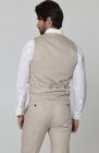 Monaco Custom Linen Vest Latte