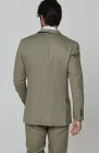 Monte Carlo in Olive with Olive Verona Pants Olive Monaco Vest, and Blue silver Beckford Shirt
