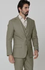 Monte Carlo in Olive with Olive Verona Pants Olive Monaco Vest, and Natural Beckford Shirt