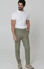 Verona Linen Pants in Olive