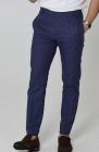 Men's Verona Linen Pants in Soft Navy