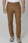 Verona Italian Linen Pants in Mocha