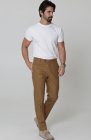 Verona Italian Linen Pants in Mocha