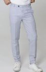Men's Verona Linen Pants in Blue Silver