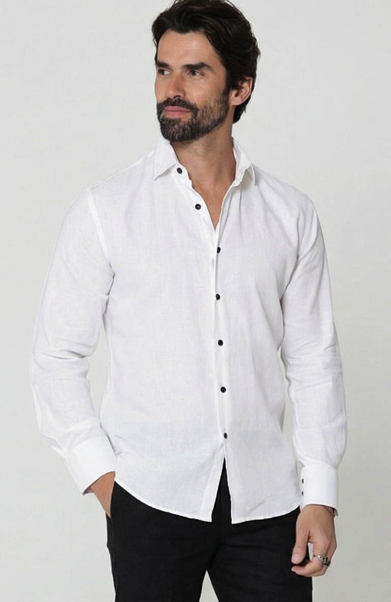 Bradford Groom Shirt with Black Verona Pants