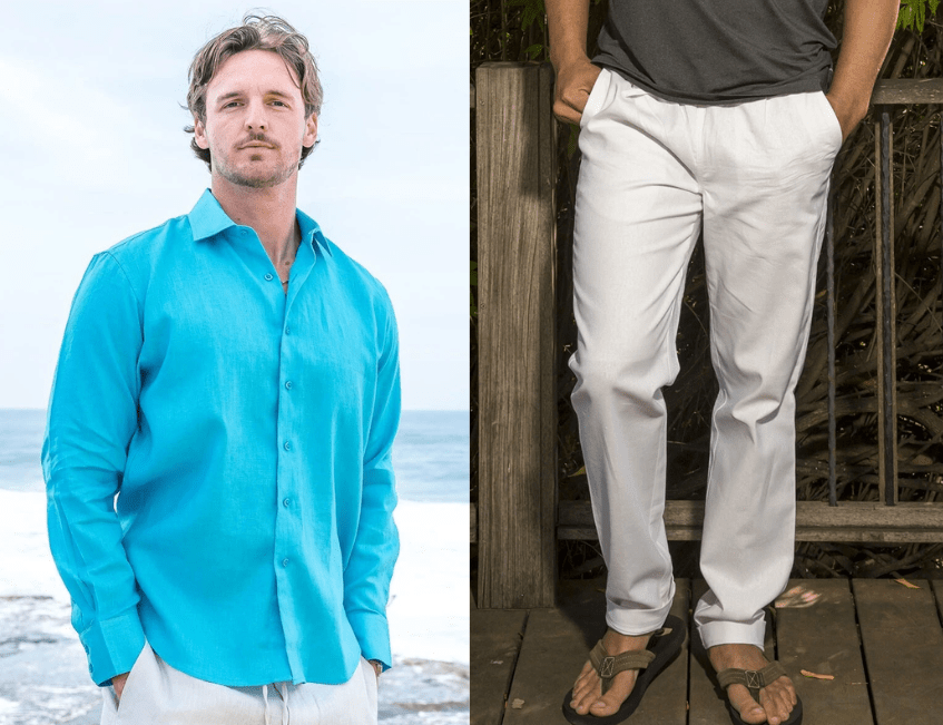 Mens Linen Pants