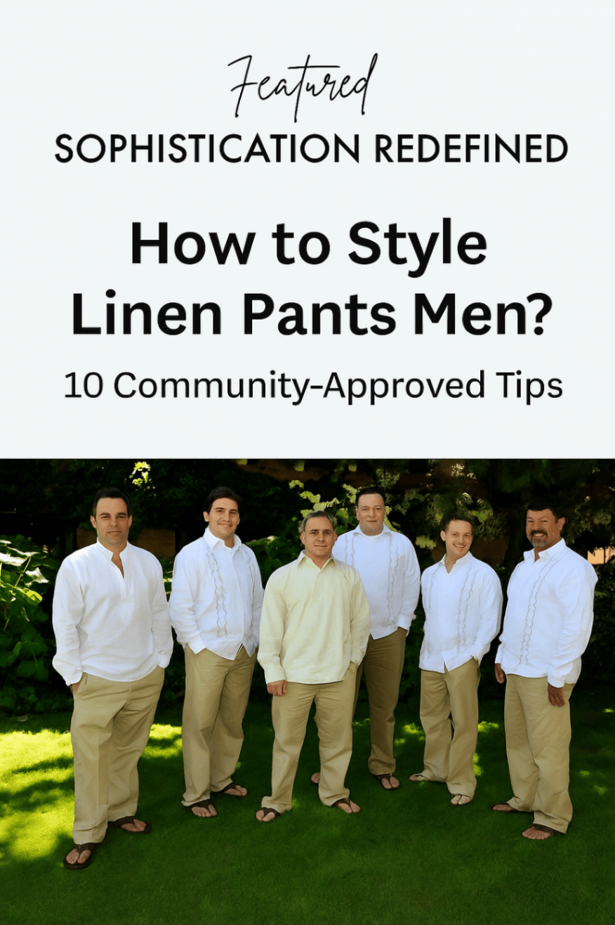 Mens Linen Pants